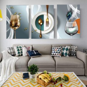 Classic glass and plate picture